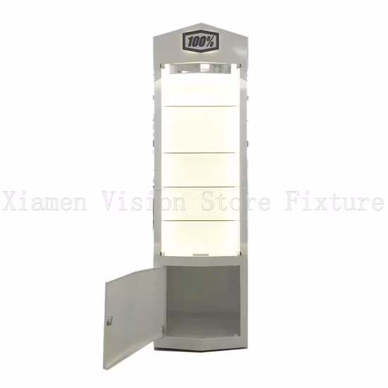 Espositore per occhiali da sole Vetrina in acrilico per armadietto per negozi